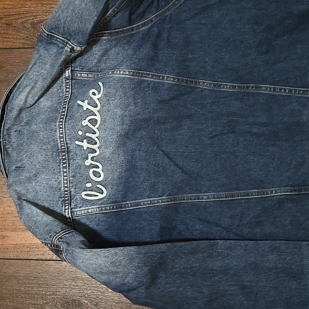 SANDRINE ROSE Denim jacket - Picture 5 of 9